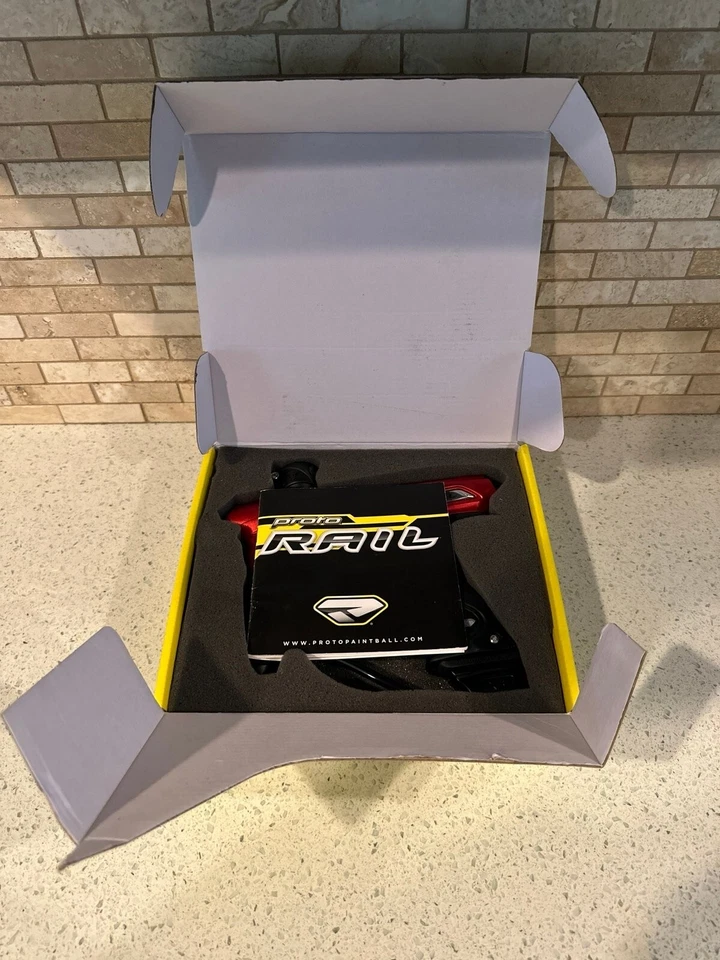 Proto Rail marcador paintball rail rojo dst #114 Foto 2 de 4
