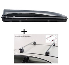 Dachbox VDPFL460 Ltr+Dachtr&auml;ger VDP Delta f&uuml;r f&uuml;r Mercedes GLE Coup&eacute; C292 5T&uuml;r 1