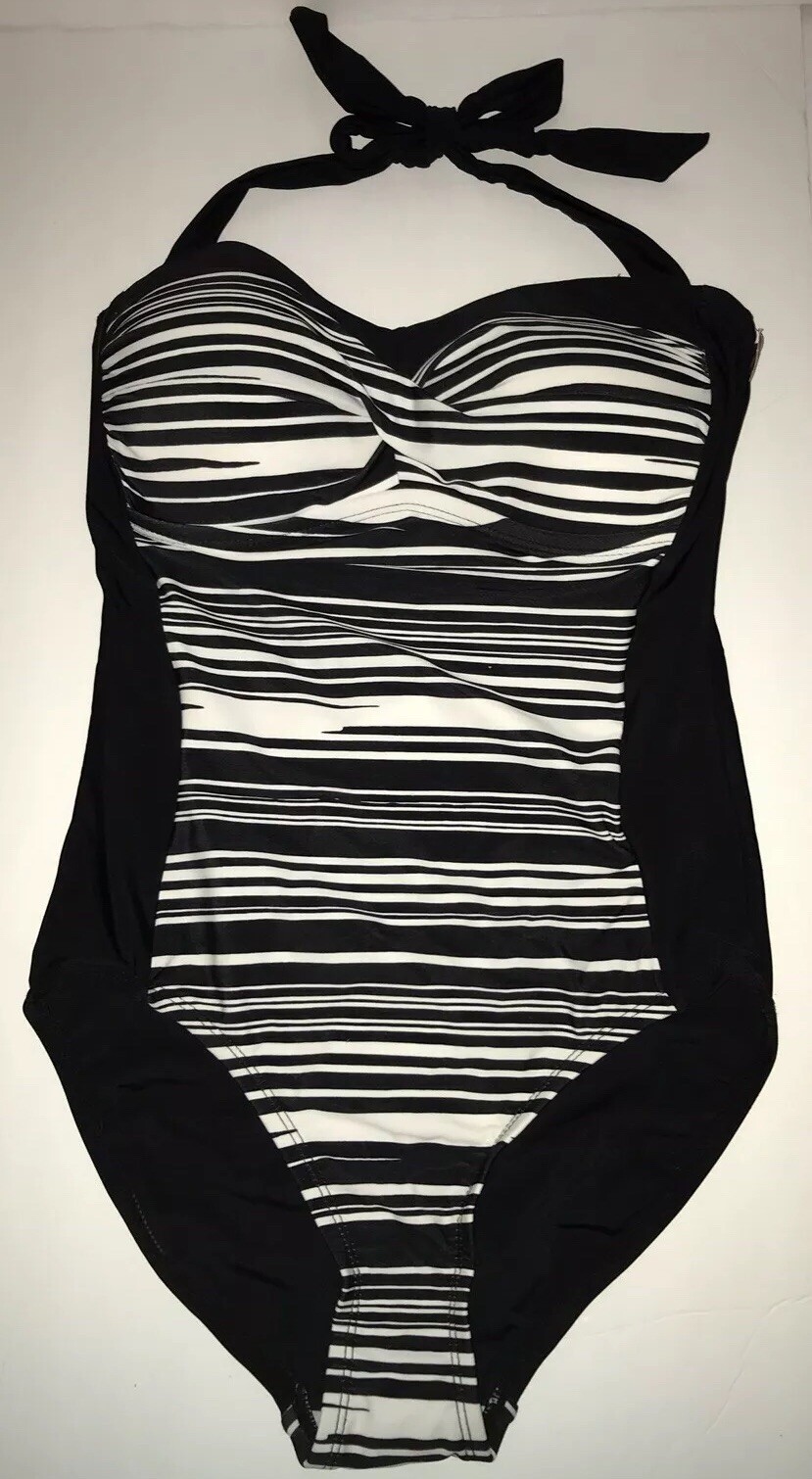 target black and white swimsuit