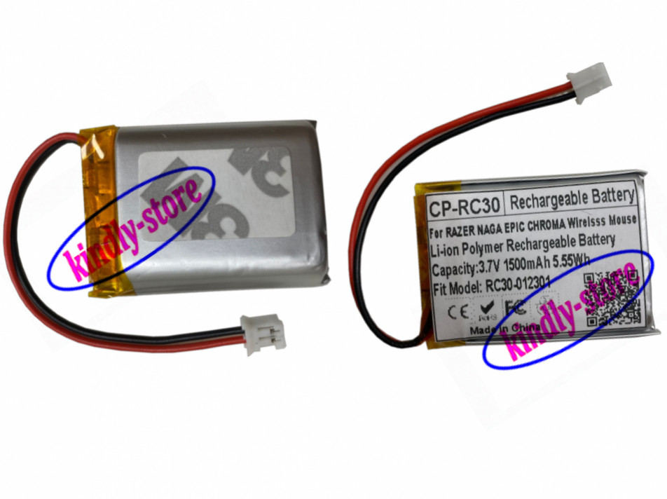 1500mAh Repair Battery For RAZER NAGA EPIC CHROMA LASER GAMING MOUSE RC30-012301