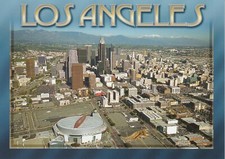 NBA Los Angeles Lakers NHL L.A. Kings WNBA Sparks Staples Center 5x7 Postcard #1