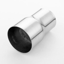2.5" ID to 3" ID 304 Stainless Steel Exhaust Connector Adapter Coupling Pipe