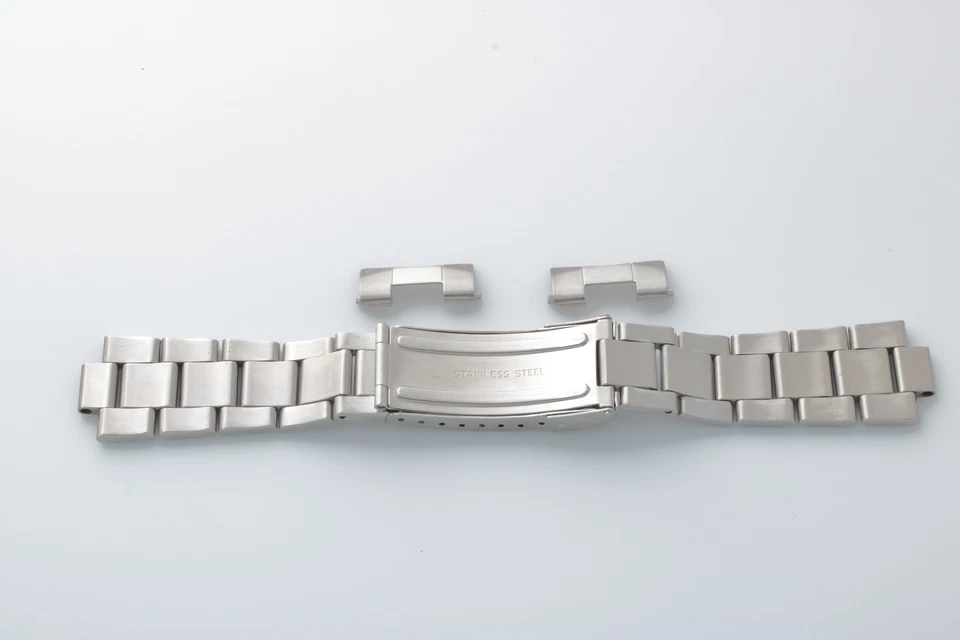 OEM 20mm Tutima 793 Cronógrafo Día Fecha Reloj Pulsera RARA Banda Original Foto 4 de 4