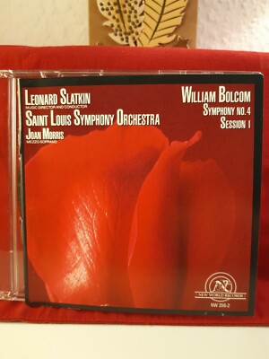 William Bolcom (*1938)  Symphony Nr. 4 & Session 1 f. Orchester