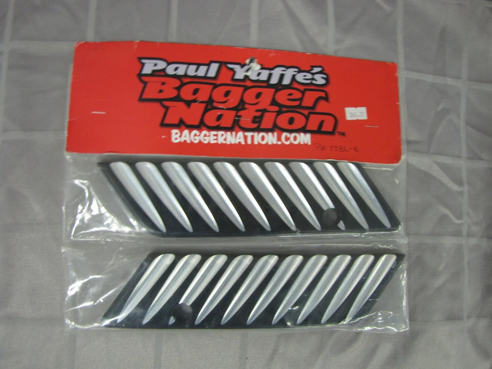 PAULNYAFFE BAGGER НАЦИИ СЕДЕЛЬНАЯ СУМКА ЗАЩЕЛКИ КРЫШКИ ДЛЯ HARLEY, НОВЫЙ, #YSBL-B - Изображение 2 из 2