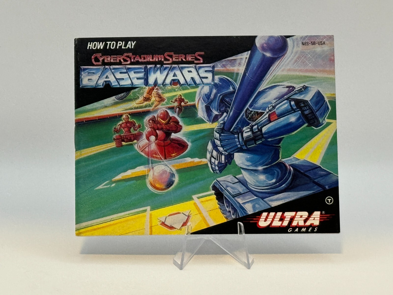 Cyber Stadium Series: Base Wars (Nintendo, NES) - Authentic (Manual only)