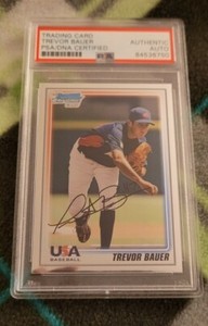 RC Trevor Bauer 直書きサイン on card auto インスク RC Trevor Bauer 直書きサイン on card auto インスク TREVOR BAUER
