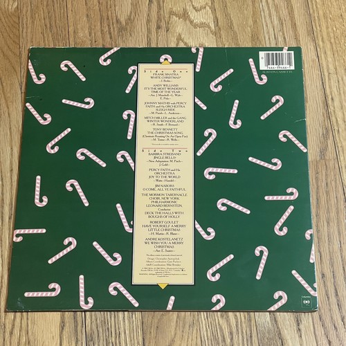 A Christmas Album (1984) Vinyl LP • Frank Sinatra, Streisand, Johnny Mathis - Picture 2 of 3