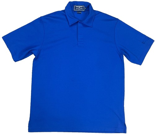 Oscar Jacobson Polo Shirt Mens Size M Golf Blue Stretch Orange | eBay