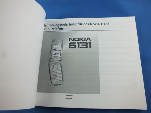Original Nokia 6131 Bedienungsanleitung Deutsch Gebrauchsanweisung Handy Phone - Bild 2 von 10