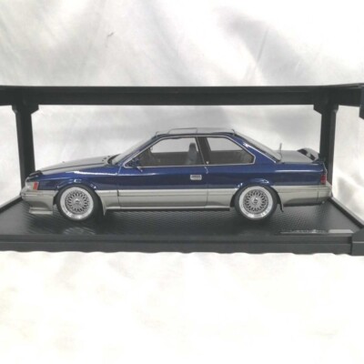 1/18 Ignition Model Nissan Leopard 3.0 Ultima Blue w/ Box From