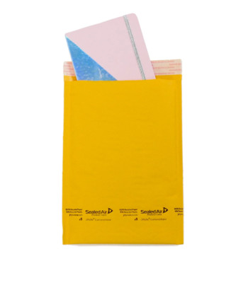 Lot De 200 Enveloppes Bulles Kraft Jaunes 8,5x12 Pouces - Protection Renforcée Pour Envoi De Petits Colis Et Documents