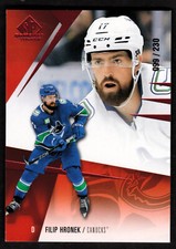 2023-24 SP Game Used Red #74 Filip Hronek 099/230 CANUCKS