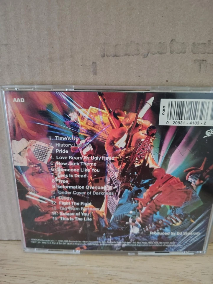 Living Colour CD times up Gently Used Hard Rock  Combined Shipping offered Foto 3 de 3