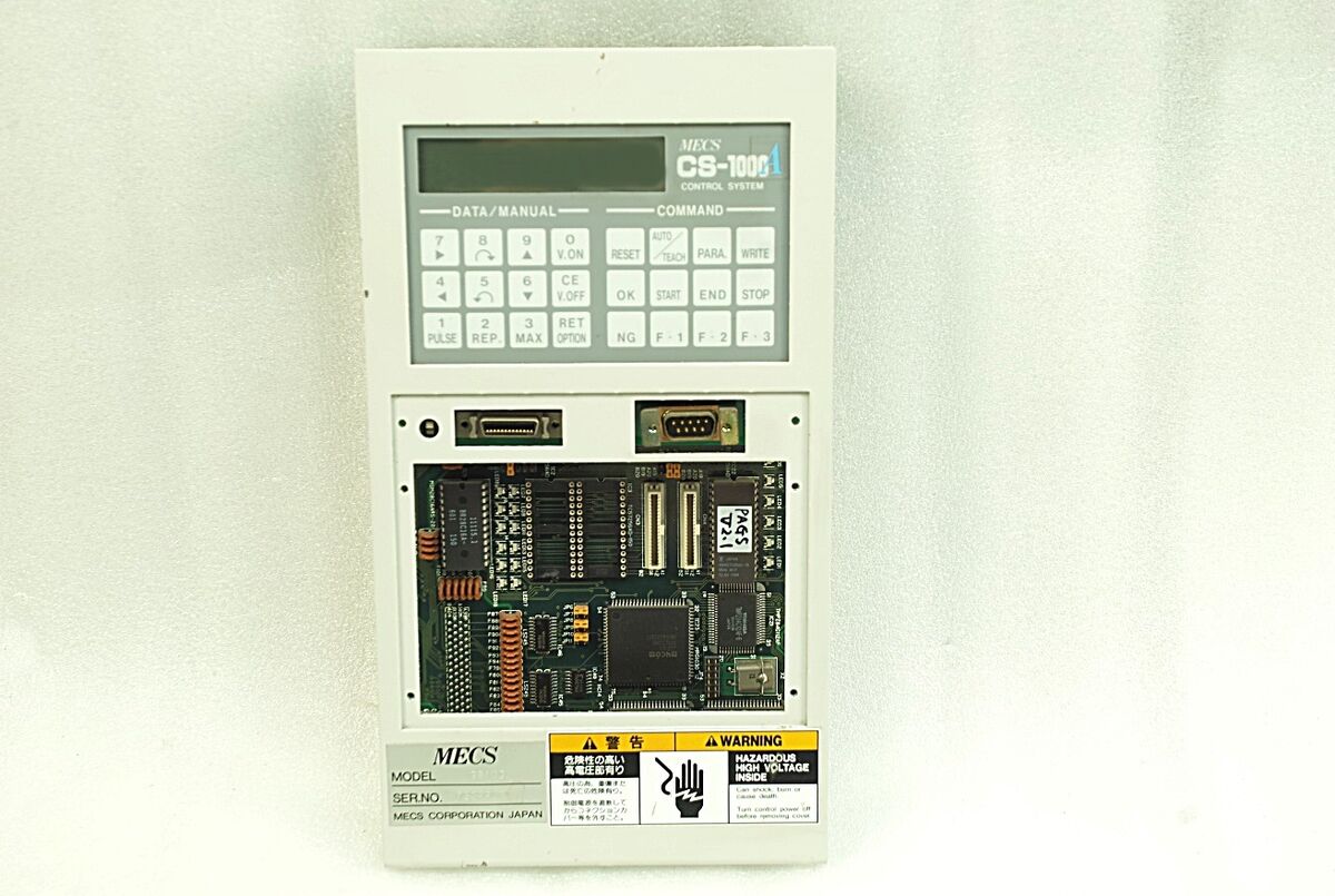 MECS CS-1000A ROBOT CONTROLLER GS100 CPU2000, CONT-1000, CW MECS CS-1000A ROBOT CONTROLLER GS100 CPU2000, CONT-1000, CW