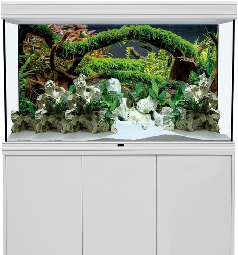61X30Cm Acquario Sfondo Rami Terrario Sfondo Pianta Acquatica Fiume Letto & Lago - Foto 2 di 12