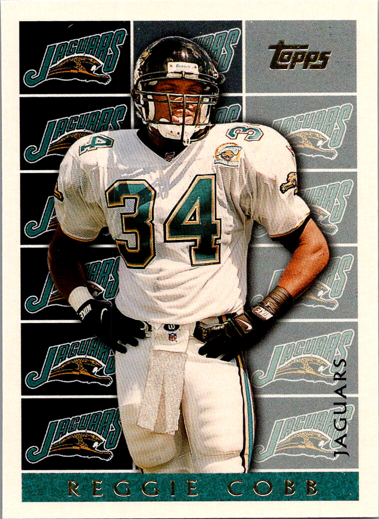 452 Reggie Cobb Jacksonville Jaguars 1995 Topps | eBay