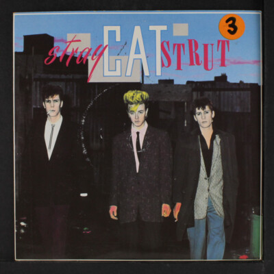 STRAY CATS: stray cat strut Arista 7'' Single 45 RPM UK