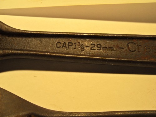 1 VINTAGE ARMSTRONG 8" 34-408 1 CRESCENT TOOL 10" ADJUSTABLE WRENCH USA LOT OF 2 - Picture 5 of 13