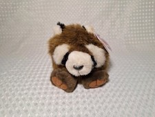 Puffkins "Bandit" Raccoon Plush Small 4" Stuffed Beanie Animal W/ Tag