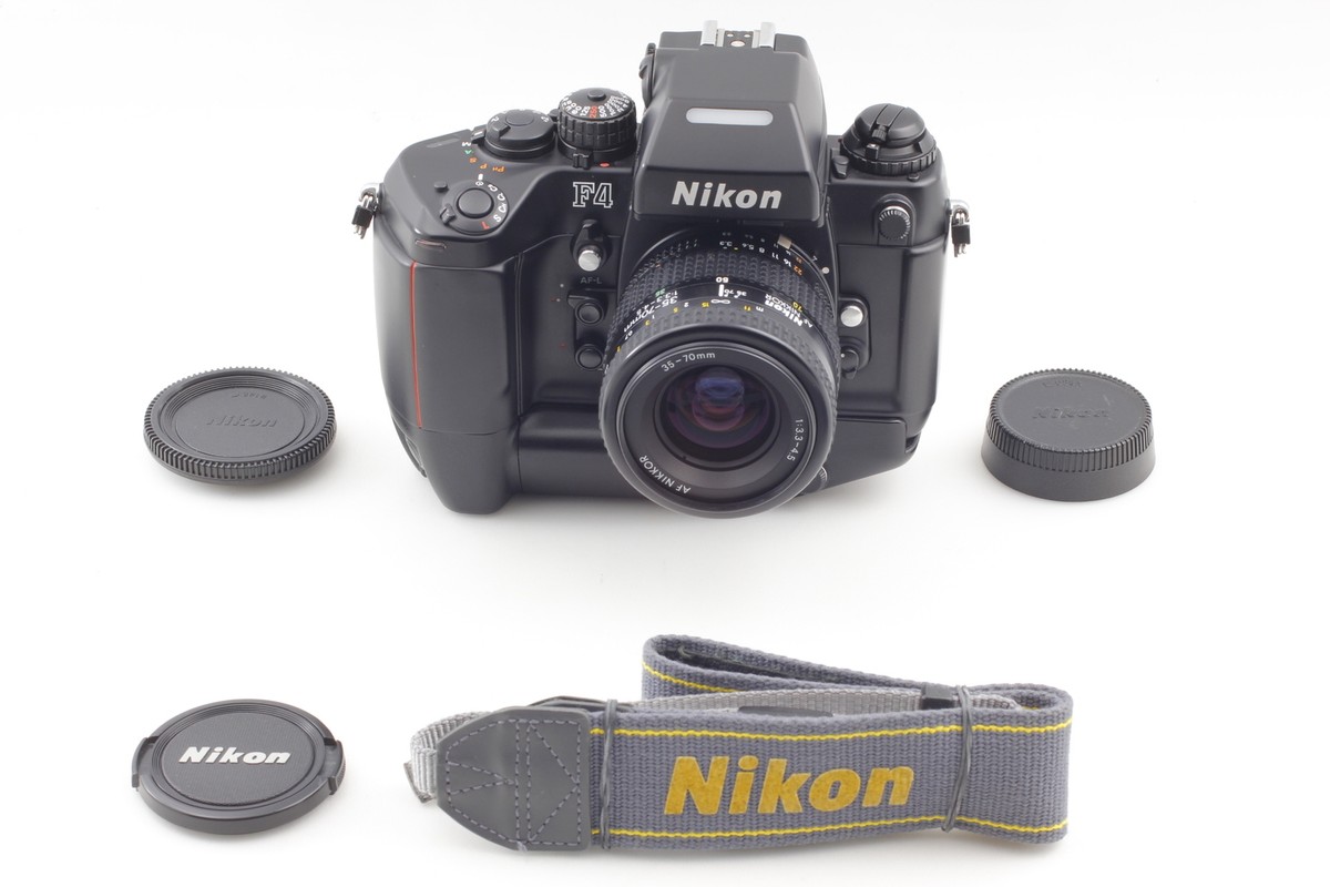 【美品】Nikon F4s MB-21 AF NIKKOR 35-70mm Nikon F4S 35mm SLR Film Camera AF Nikkor 35-70mm f/3.3-4.5