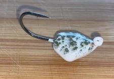 10  Blackfish MAG TOG Jigs WHITE LEGGER  3/8oz - 3oz 32824 Hooks SHEEPSHEAD