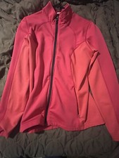 Klim Pink Mock Neck Full-Zip Base Layer Women's Jacket Size MEDIUM