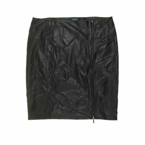 Plus Size Leather Skirts for Women