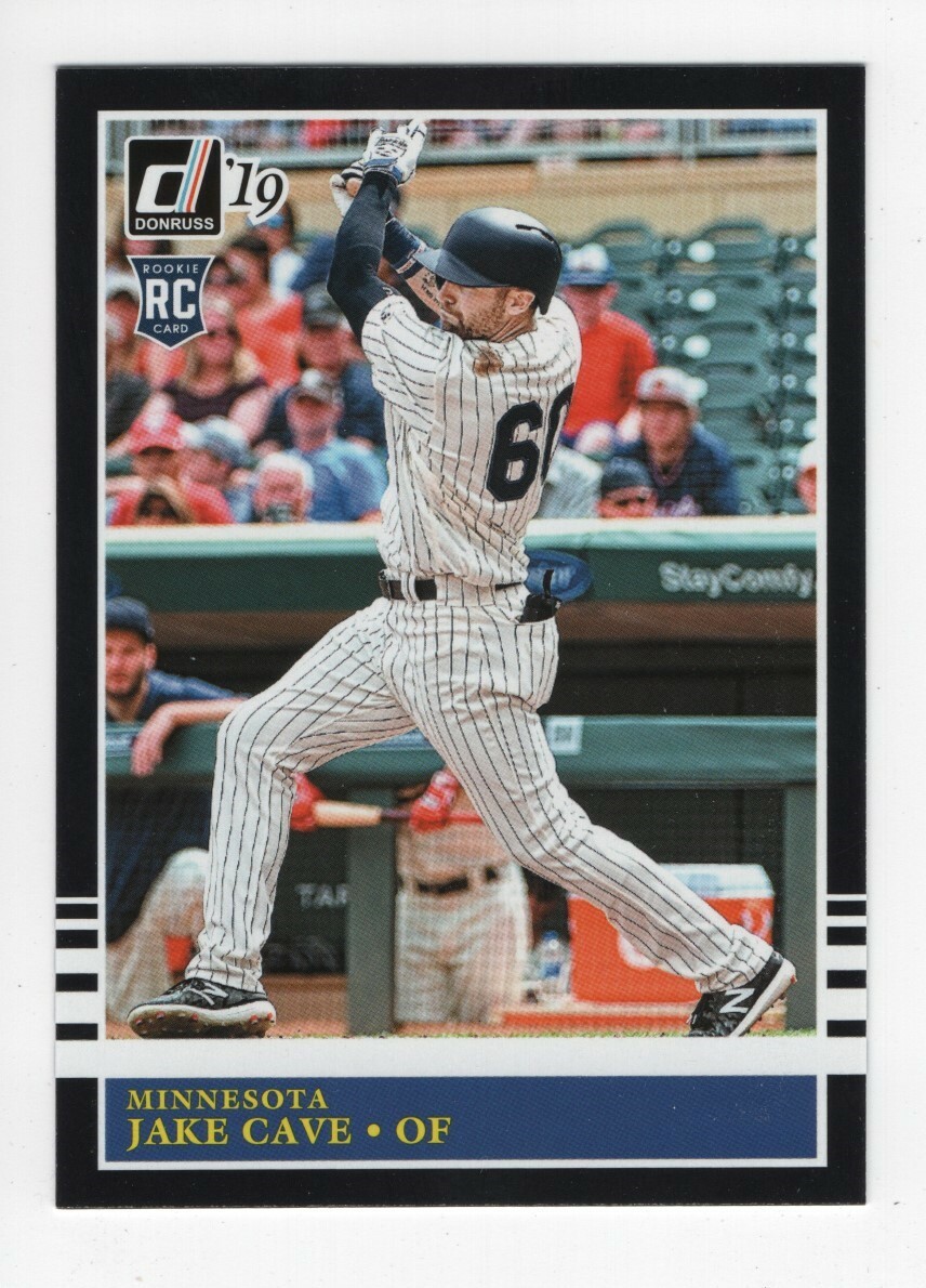 2019 Panini Donruss Baseball Rookie JAKE CAVE MINNESOTA TWINS #229