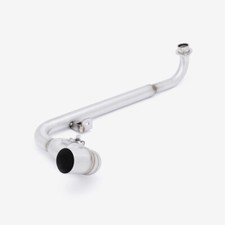 LEXTEK Stainless Header Exhaust Pipe Honda MSX125 Grom 21-25 for 51mm Can