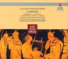 Monteverdi: L'Orfeo (Gesamtaufnahme(ital.)) von Nikolaus H... | CD | Zustand gut