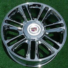 NEW Cadillac Escalade PLATINUM Wheel Chrome Exact OEM Factory GM Style 22 5358