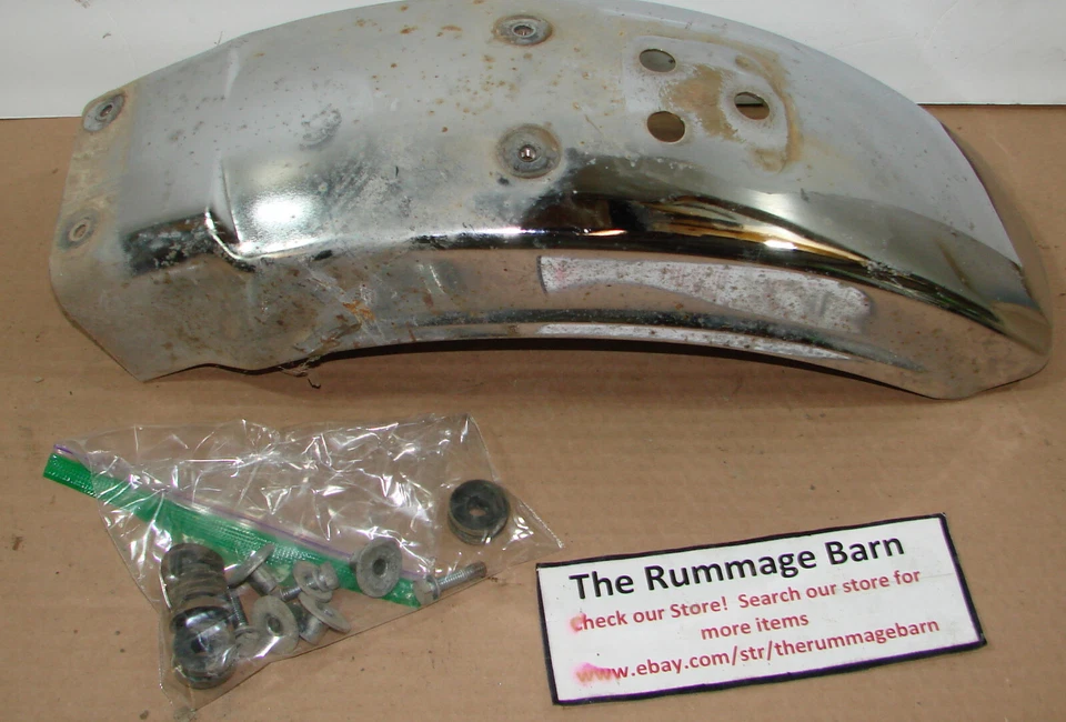 Guardabarros trasero ---- tal cual --- 1978 1979 Kawasaki KZ400 KZ 400B B Modelo 78 79 Foto 3 de 3