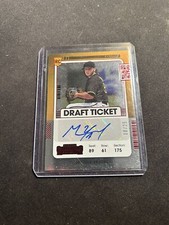 2021 Panini Contenders 2 Draft Ticket Red /25 Miguel Yajure #206 Rookie Auto RC