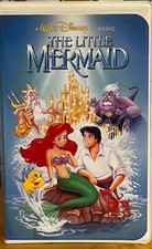 1989 Little Mermaid vhs tape disney