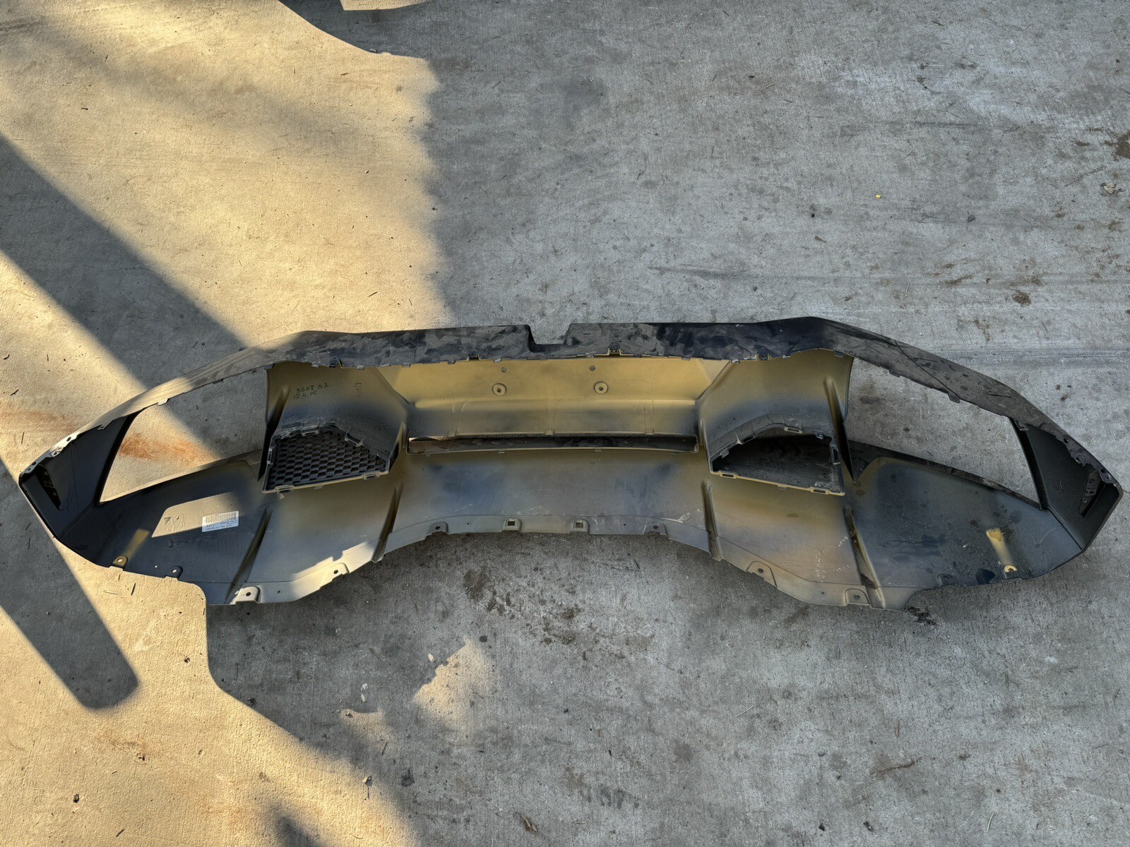 OEM 15-19 Lamborghini Huracan LP-610 Rear Bumper Lower Diffuser  4T0807539A