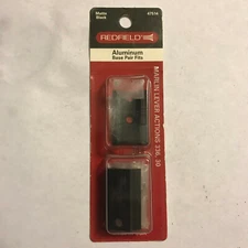 Redfield Top Mount Base Pair Marlin Lever Action 336,30 Matte Black W/ Screws 