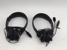 Lot of 2 Kensington K97601 M01415 USB Hi-Fi Headphones FREE S/H
