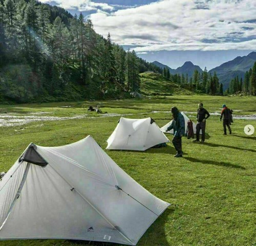 3FUL GEAR Lanshan 1/2Person Outdoor Hiking Tent Ultralight Camping Tent 3 Season - Picture 4 of 52