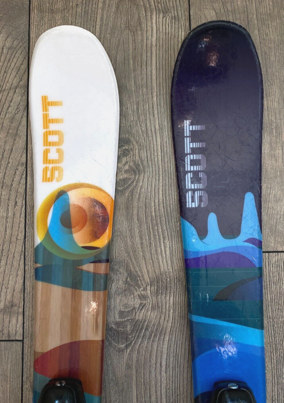 RARO sci bambino SCOTT RASCAL 101 più attacchi (TECNOpro Salomon)