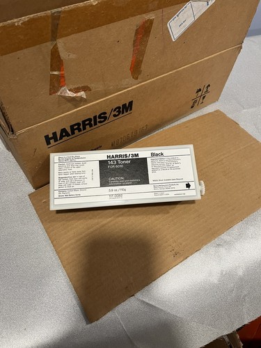 Harris 3M Schwarz Toner 143 für 6010 6 Toner Neu aus altem Lagerbestand - Bild 5 von 8