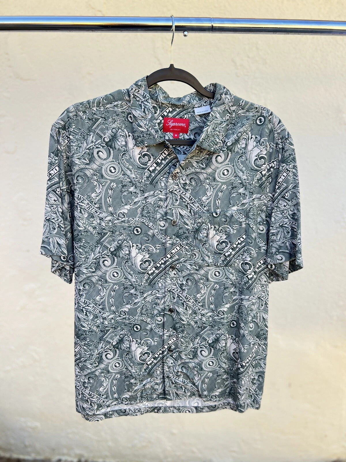 Chemise boutonnée Supreme Dollar taille M