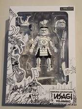 NECA Usagi Yojimbo B&W Figure Samurai Adventure TMNT Mirage Comic Black & White