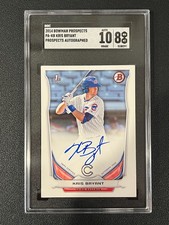 Kris Bryant Autograph Announced as 2014 Bowman Lucky Redemption 15