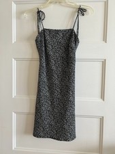 Princess Polly Mini Dress Black & White size 0 Beautiful Little Dress NWOT