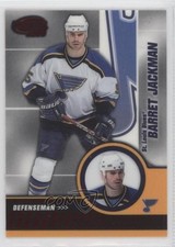 2003-04 Pacific Invincible Red /850 Barret Jackman #80 00hi