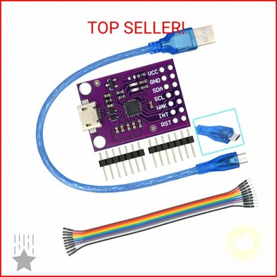 WWZMDiB CP2112 Adapter Micro USB to SMBus I2C Communication with Wires