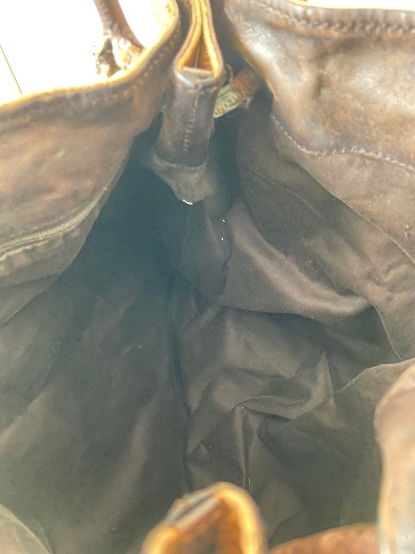 Angelic GUCCI Tote Bag GG Pattern Canvas Leather Shoulder Bag Large C-251215-13 thumbnail 8