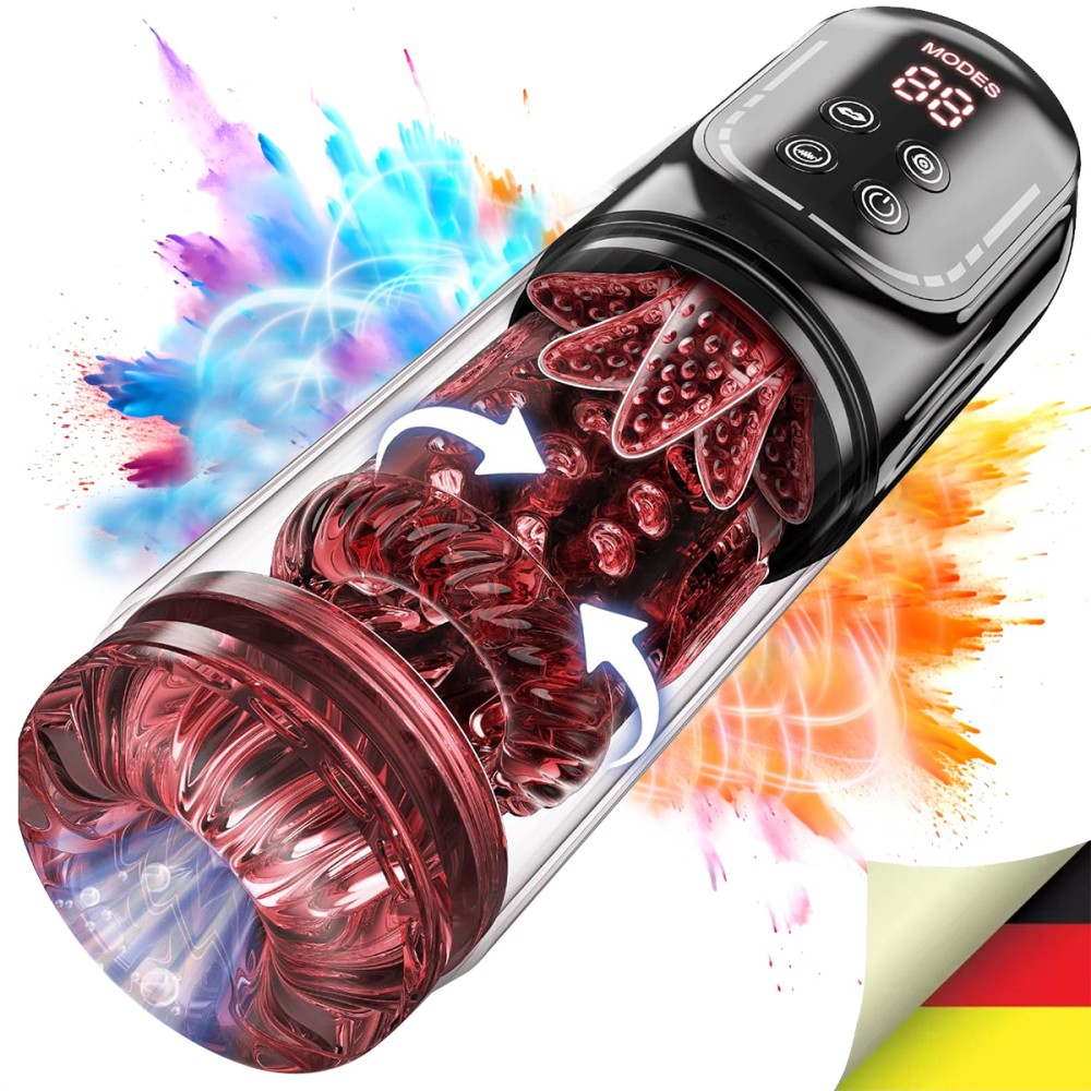 Elektrischer Masturbator-Cup Handfrei Cup Blowjob Sex Spielzeug für die Männer~