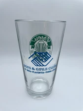 Boys & Girls Club Pint Glass Brea Placentia  By Cheers Alex Realtor 16oz Cup B24